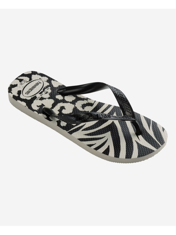 Havaianas Top Animals - WHITE/BLACK