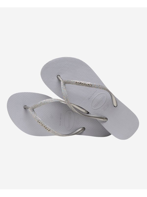 Havaianas Slim Flatform Glitter - ICE GREY