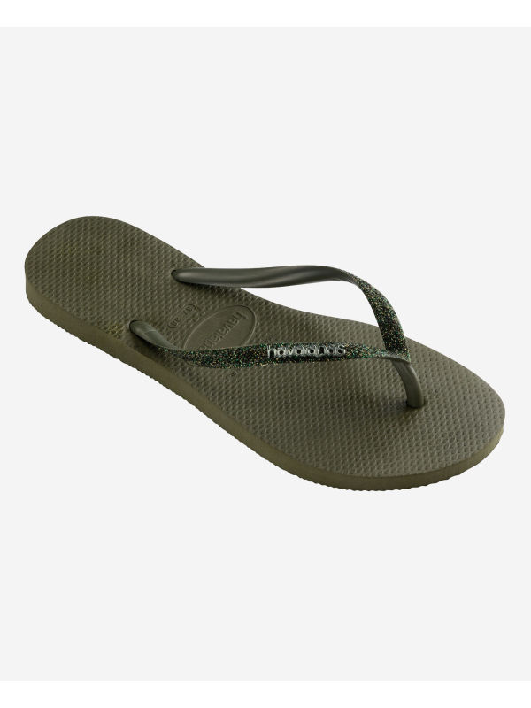 Havaianas Slim Glitter II - GREEN OLIVE
