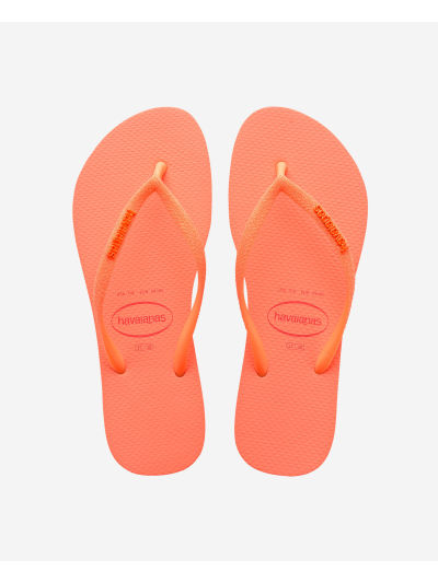 Havaianas Slim Glitter Neon - CORAL SPARK