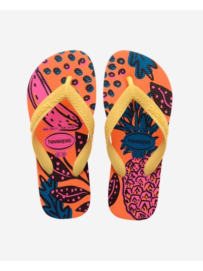 Havaianas Kids Top Fashion - CORAL SPARK